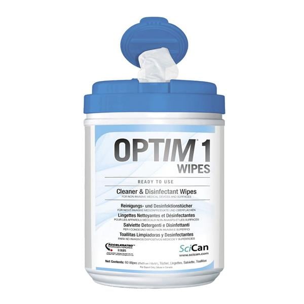 OPTIM 1 WIPES - Confezione: 12 barattoli da 160 salviette cad.