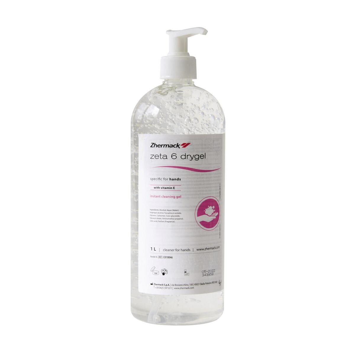 ZETA 6 DRYGEL (AD ESAURIMENTO) - Flacone da 1 litro con dosatore