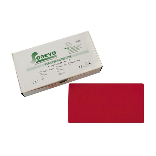 CERA PER MODELLARE - Rossa - Tipo regular - Confezione da 500 g