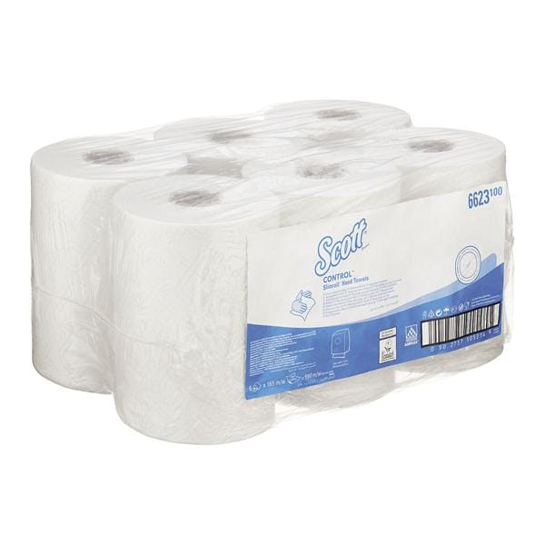 ASCIUGATUTTO SCOTT CONTROLL SLIMROLL - 660 STRAPPI - Confezione da 6 rotoli