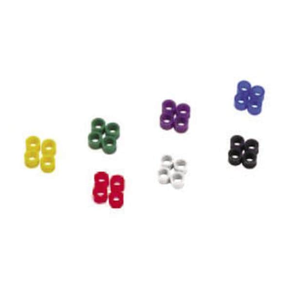ANELLI CODIFICATORI STANDARD - Rosso - Confezione da 50 pz