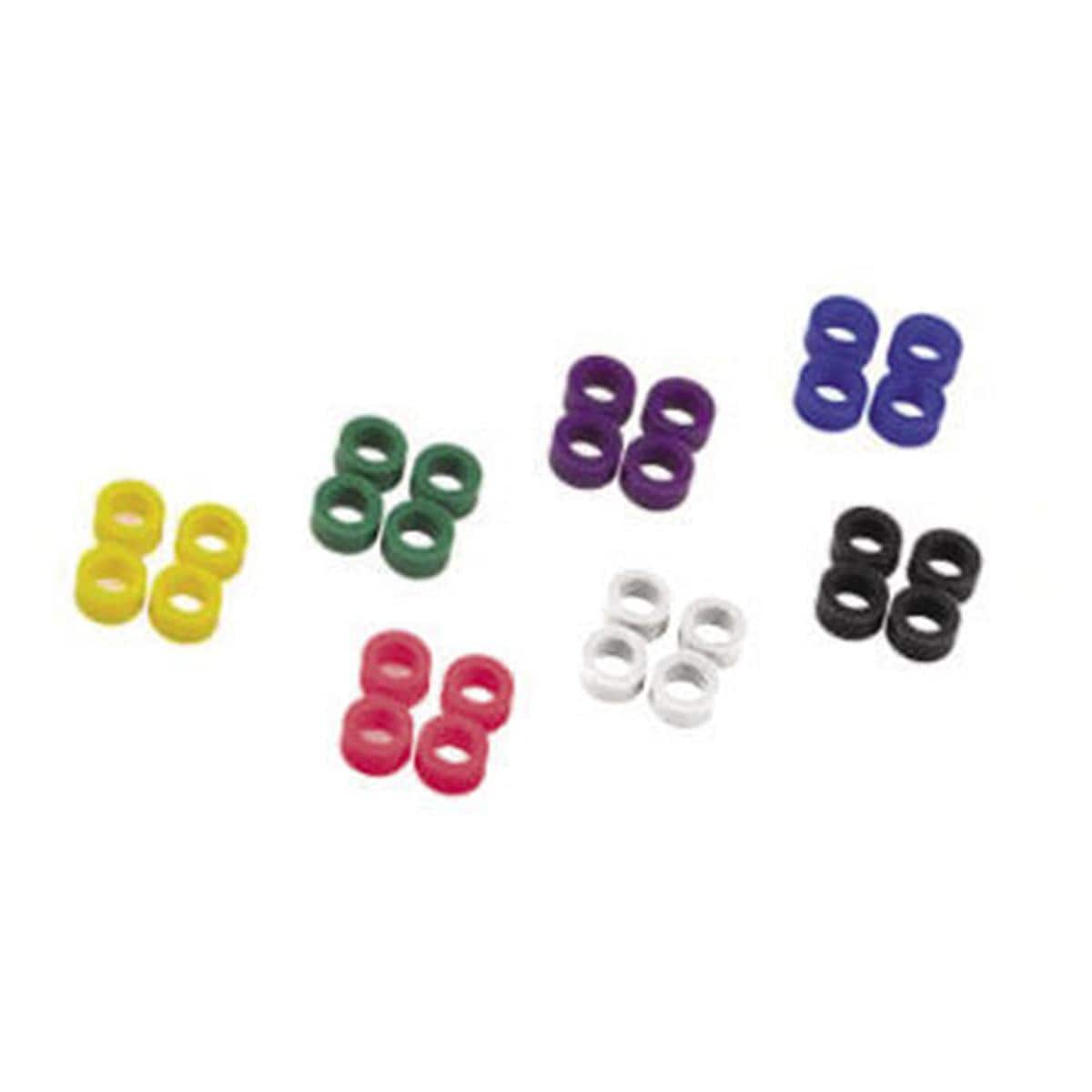 ANELLI CODIFICATORI LARGE - Viola - Confezione da 50 pz