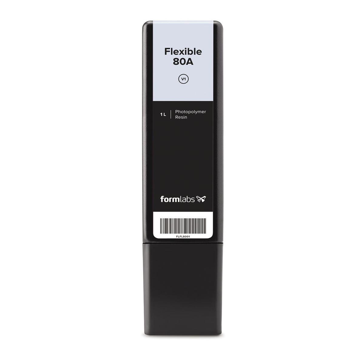 RESINA FLEXIBLE 80 A (V1) FORM 3 - Azzurro trasparente. Confezione da 1 litro