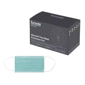 MASCHERINA PROTECTION SOFT (AD ESAURIMENTO) - Colore Acqua marina - Confezione da 50 pz