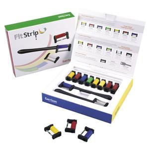 FITSTRIP SUBGENGIVALI KIT FPSK08 - 2 manici, 10 strisce : 2 subgengivali superfini, 2 subgengivali fini, 1 subgengivale media, 1