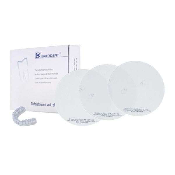 DISCHI TERMOPLASTICI ERKODUR al - 0.6 mm - 20 dischi