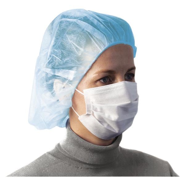 CUFFIA ROTONDA CON ELASTICO - Colore Azzurro 100 pz.