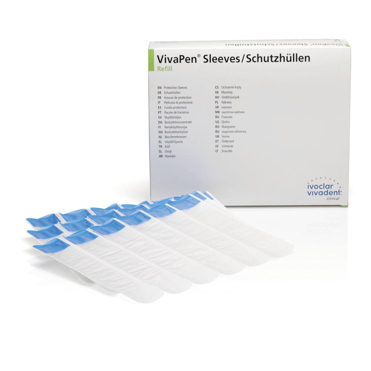 PROTECTIVE SLEEVES PER ADHESE VIVAPEN - Confezione da 300 pz.
