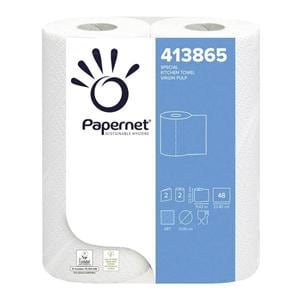 ASCIUGATUTTO PAPERNET 48 STRAPPI (AD ESAURIMENTO) - Confezione da 2 rotoli