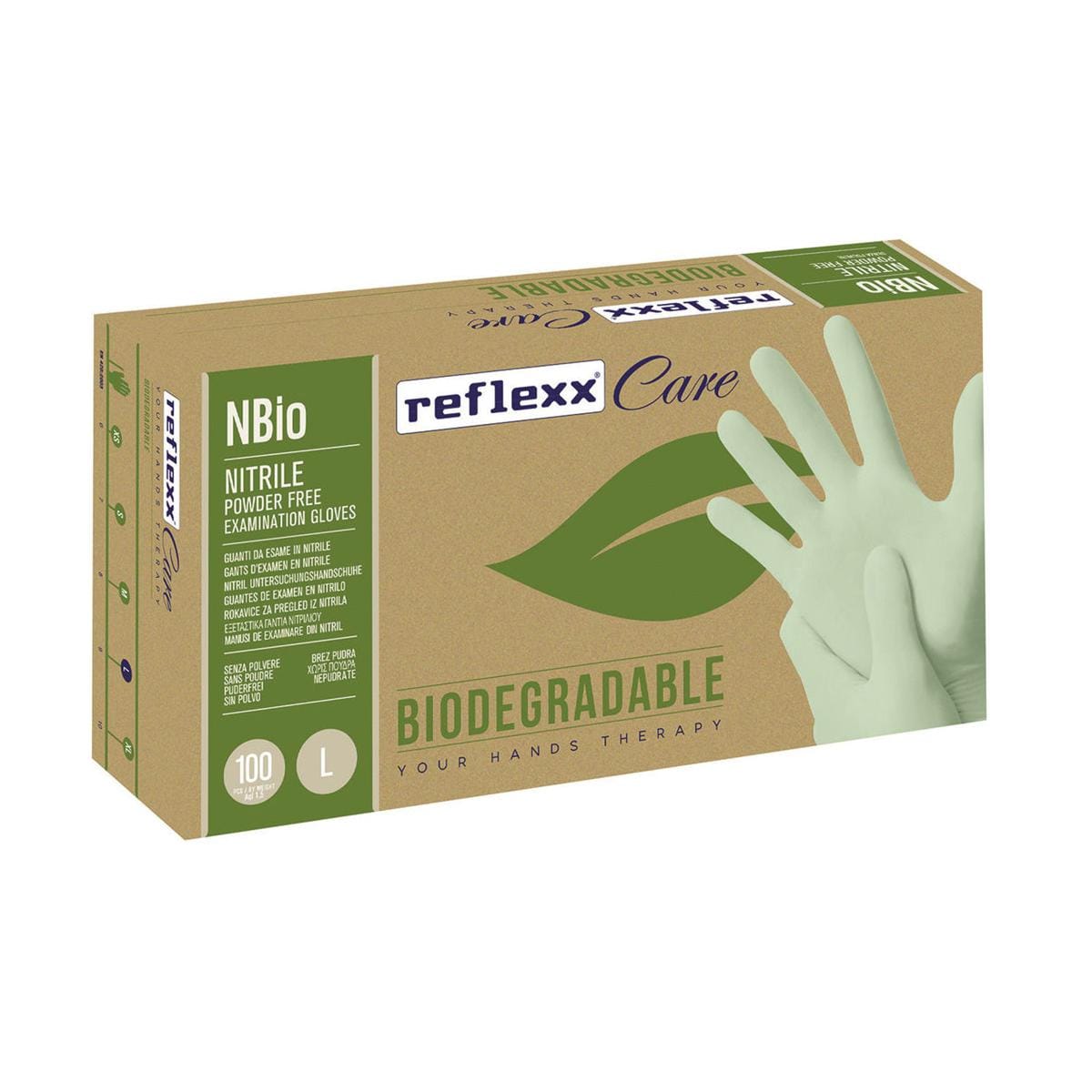 GUANTI NITRILE NBIO - 1 scatola - d Large