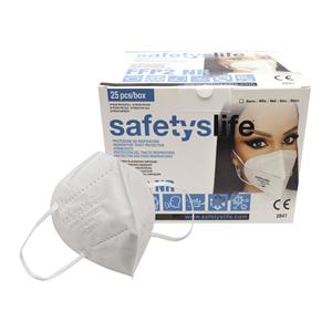 MASCHERINE FFP2 NR SAFETYS LIFE - Confezione da 25 pz.