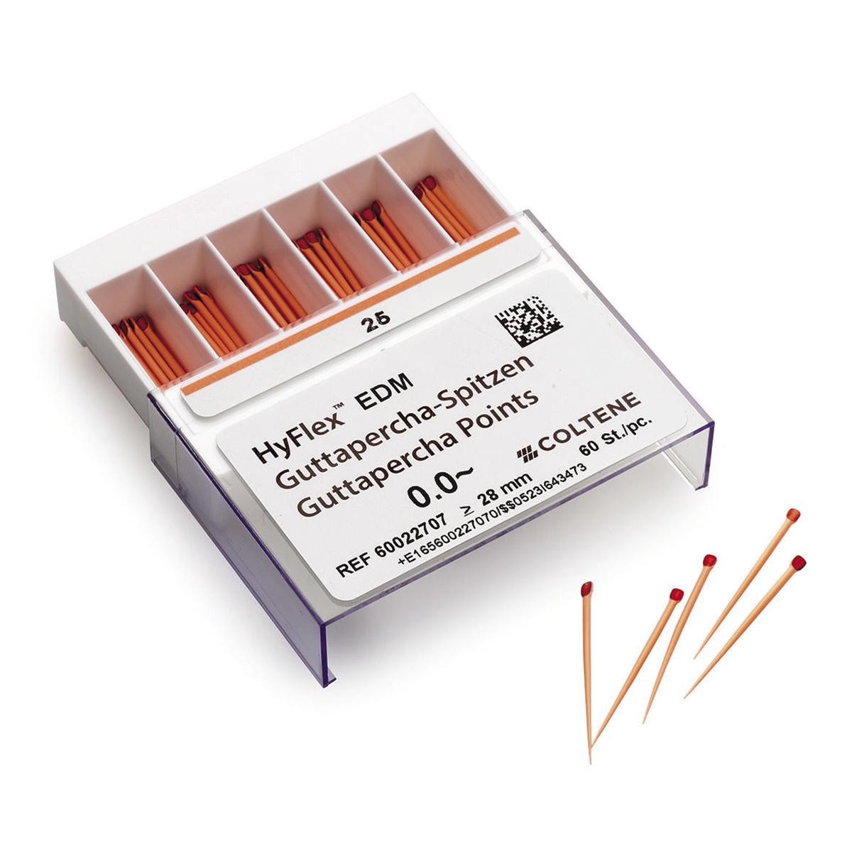 PUNTE DI GUTTAPERCA ONEFILE HYFLEX EDM - Misura 25 conicità .0 ~ (conicità variabile)