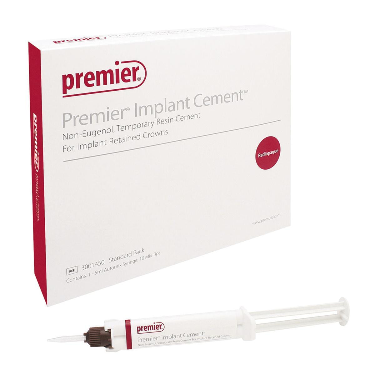 IMPLANT CEMENT - Siringa automix da 5 ml + 10 puntali miscelatori