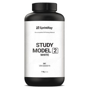 RESINA STUDY MODEL 2 - Colore White. Confezione da 1 Kg