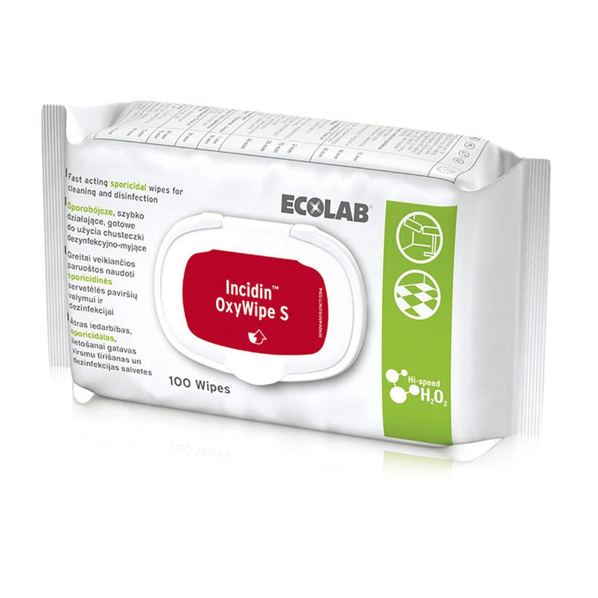 INCIDIN OXYWIPE S - Busta dispenser da 100 salviette