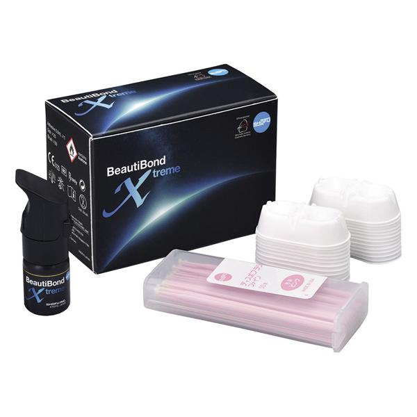 BEAUTIBOND XTREME SET - Kit: flacone da 5 ml, 50 pennelli fini, 25 vaschette V-Dish
