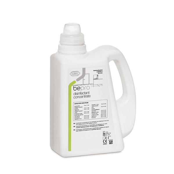 BEPRO DISINFECTANT CONCENTRATE - Flacone da 1 litro con tappo dosatore da 20 ml