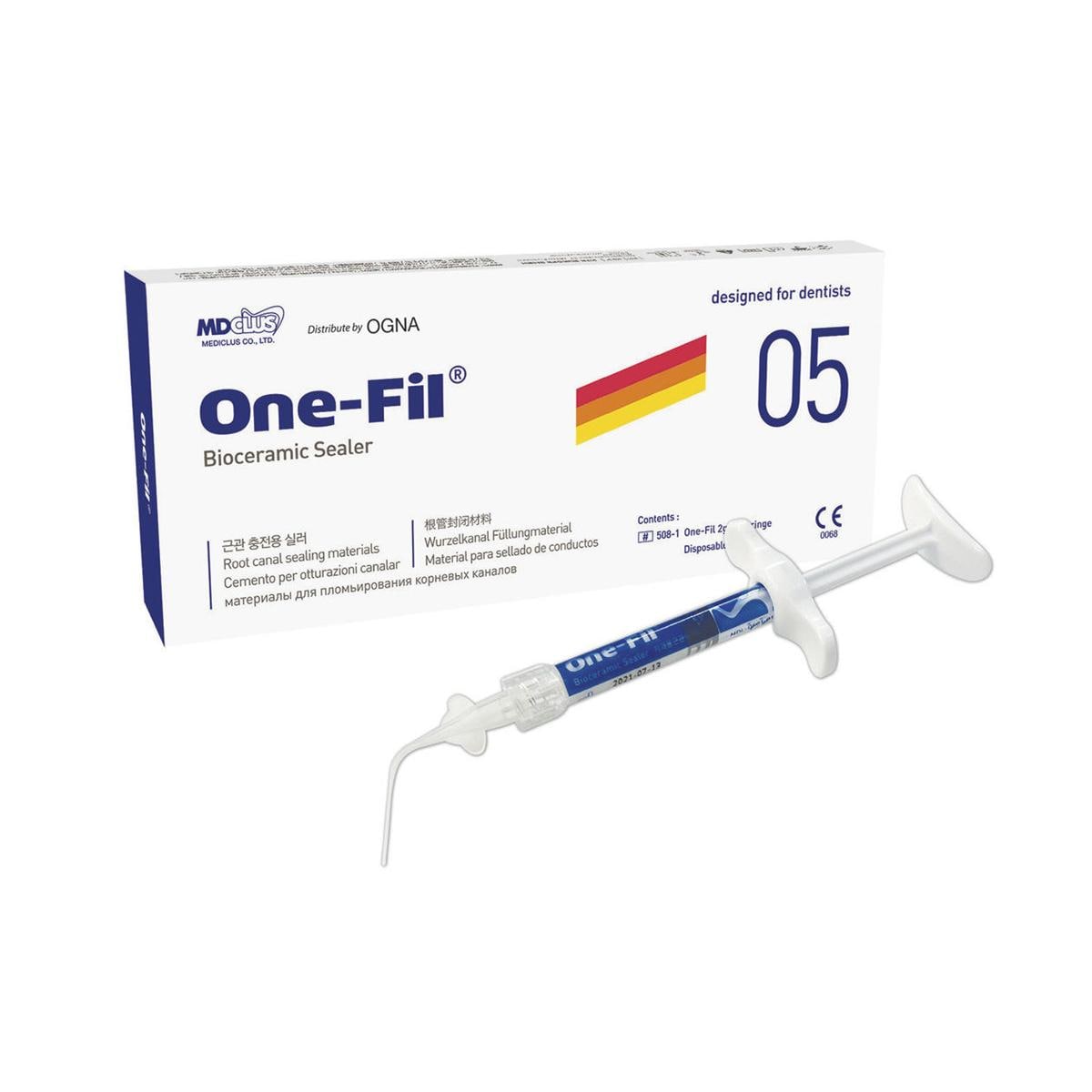 ONE-FIL - Siringa da 2 g + 15 puntali monouso
