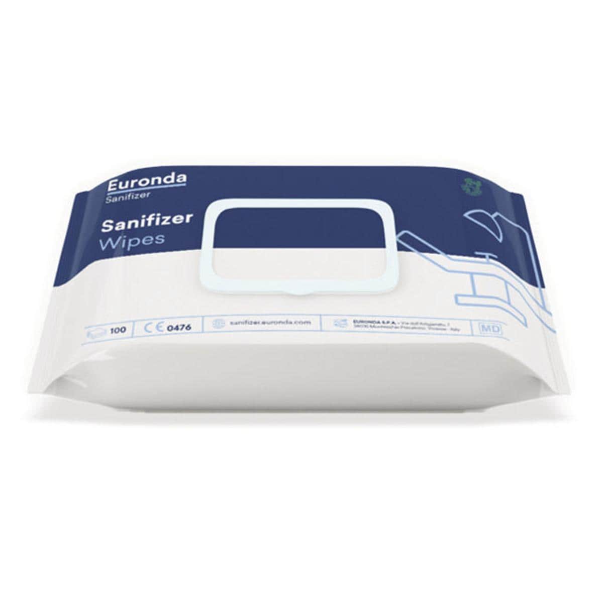 SANIFIZER WIPES - Busta dispenser da 100 salviette