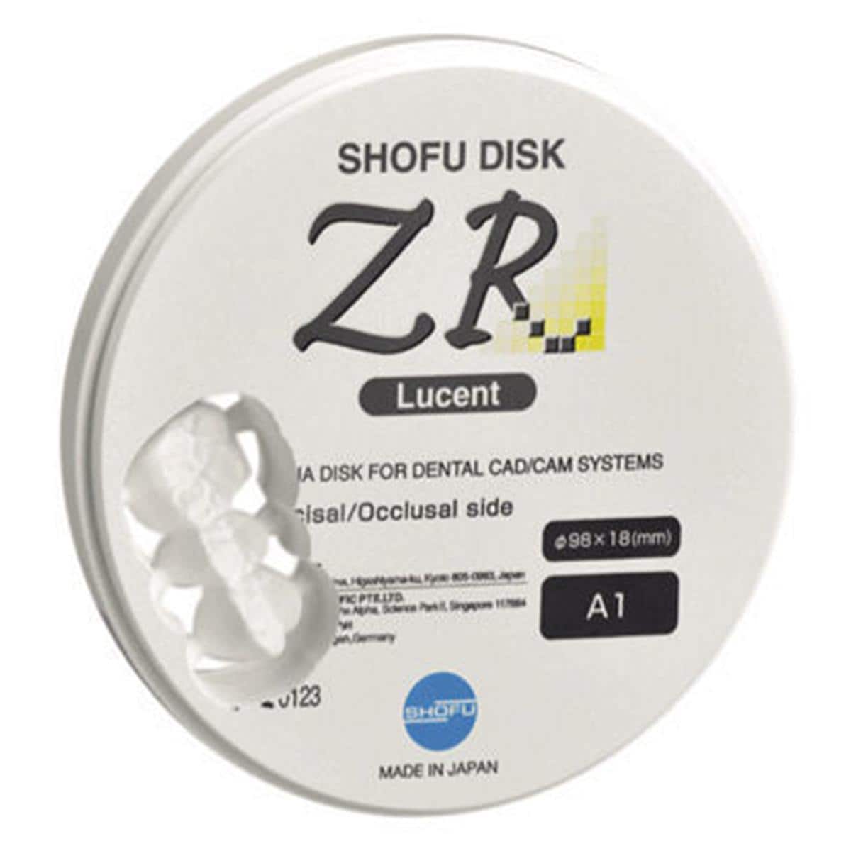 DISCHI ZR LUCENT - 12 mm - Trans