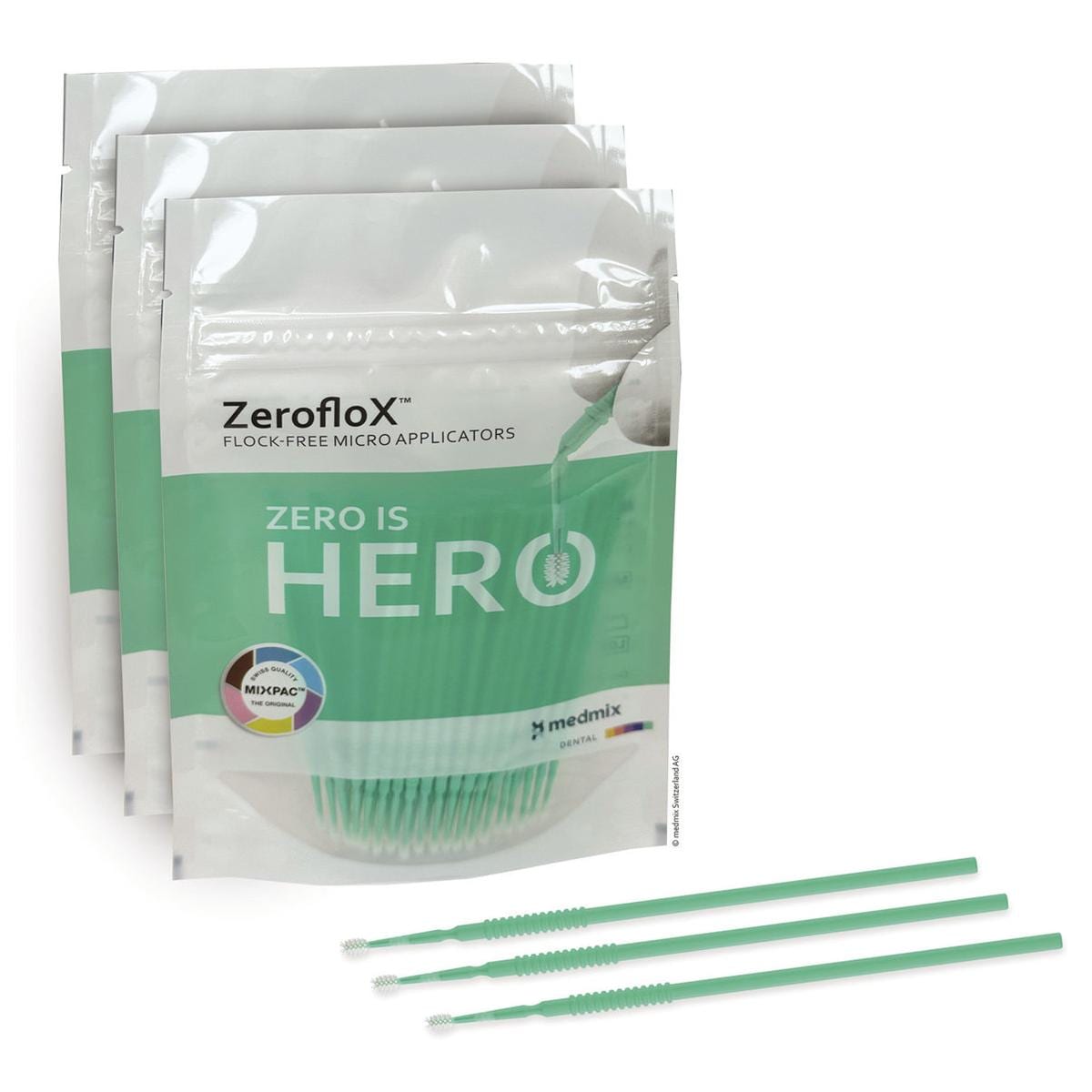 MICROBRUSH ZEROFLOX - Confezione da 100 pz.