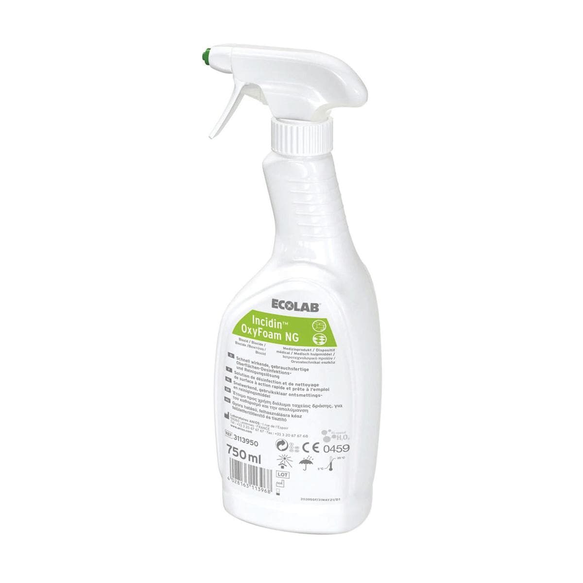 INCIDIN OXYFOAM NG - Flacone da 750 ml con erogatore