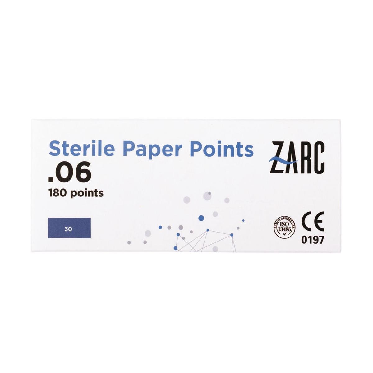 PUNTE DI CARTA STERILI - .04/25 - rosso