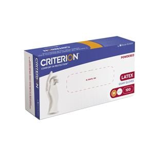 GUANTI CRITERION CON POLVERE - 1 scatola - Extra Small