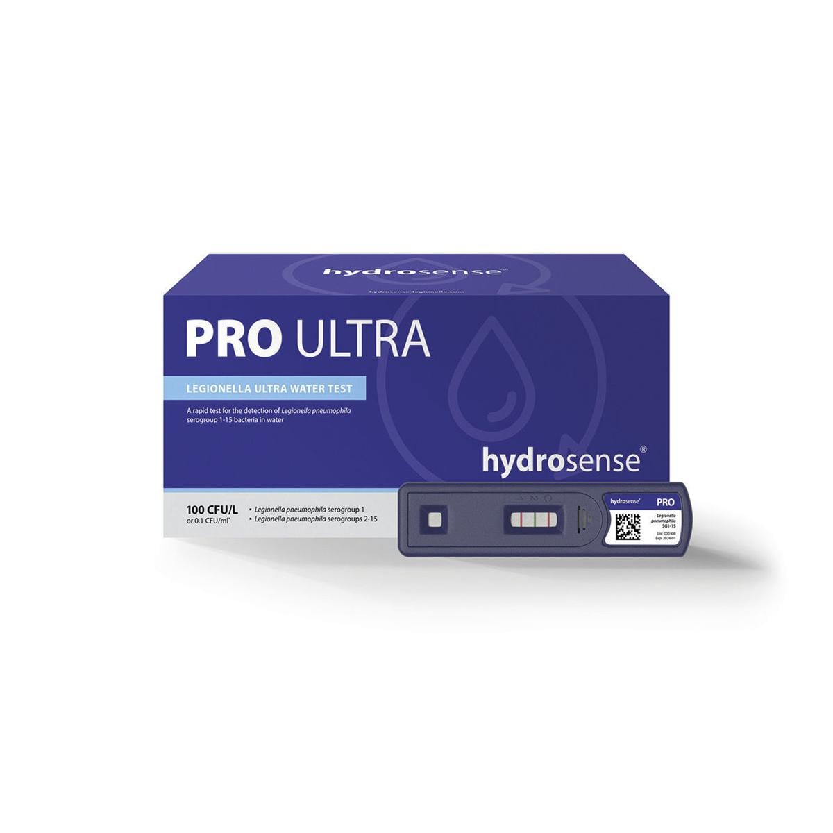HYDROSENSE PRO ULTRA LEGIONELLA WATER TEST - Confezione: kit monouso completo