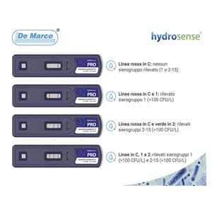 HYDROSENSE PRO ULTRA LEGIONELLA WATER TEST - Confezione: kit monouso completo