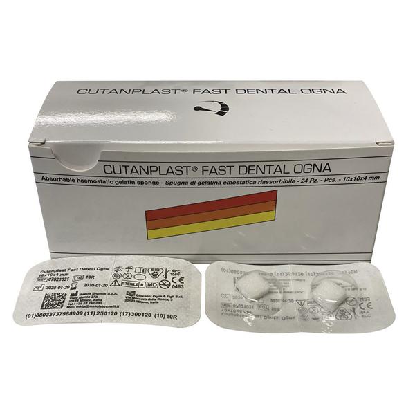 CUTANPLAST DENTAL FAST - Blisters da 24 pz. singoli ( mm 10 x 10 x 4)