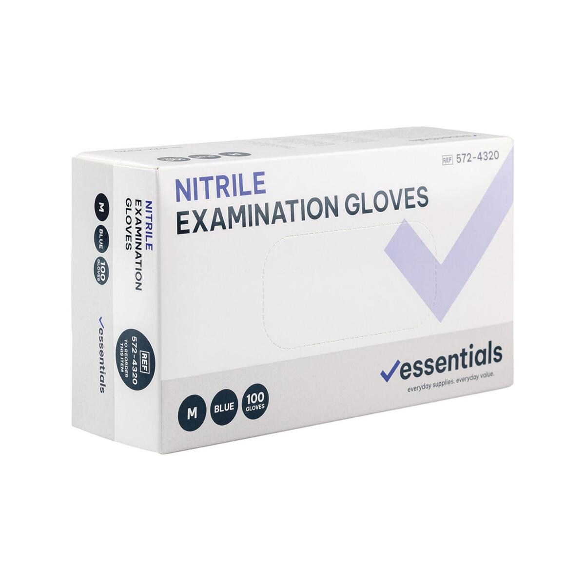 GUANTI ESSENTIALS NITRILE - 1 scatola - Misura Large