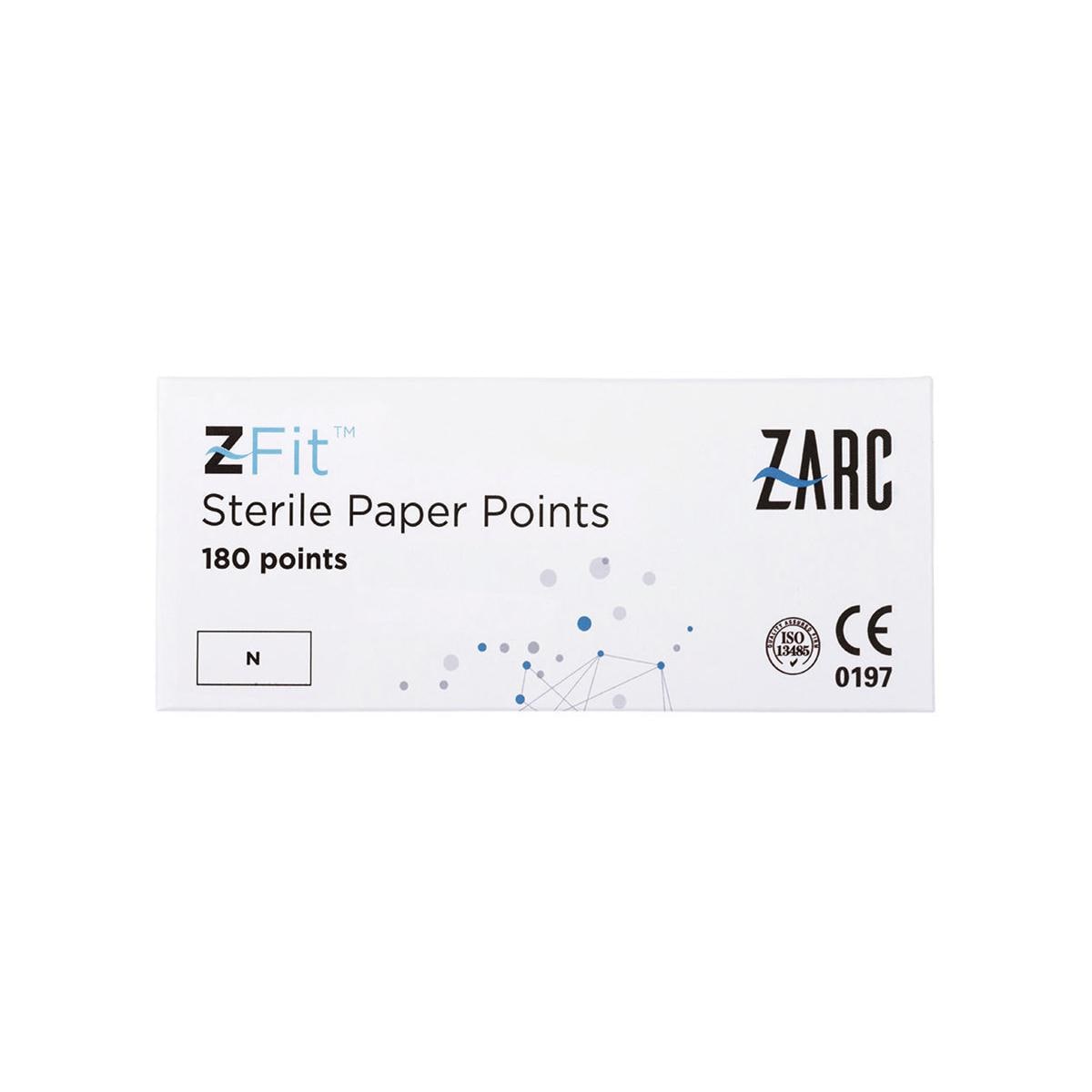 PUNTE DI CARTA ZFIT STERILI - Narrow (N) - bianche