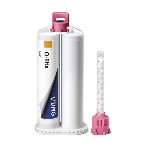 O-BITE - Confezione: 2 cartucce da 50 ml cad. + 12 puntali di miscelazione rosa