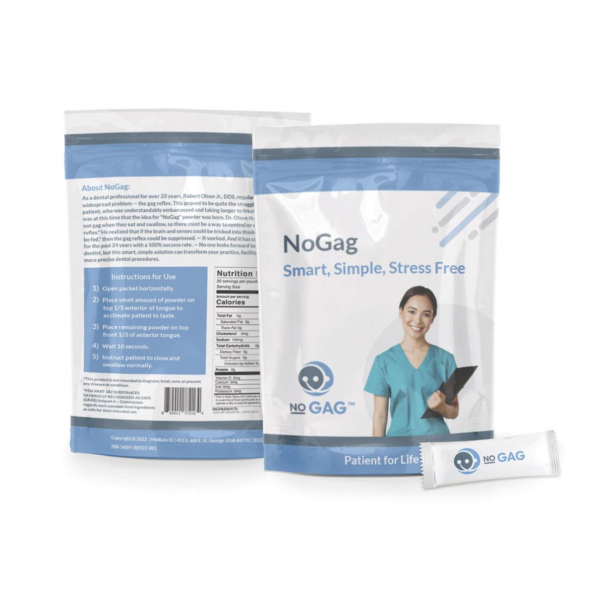 NOGAG ANTI-RIFLESSO FARINGEO - Confezione da 20 bustine monodose