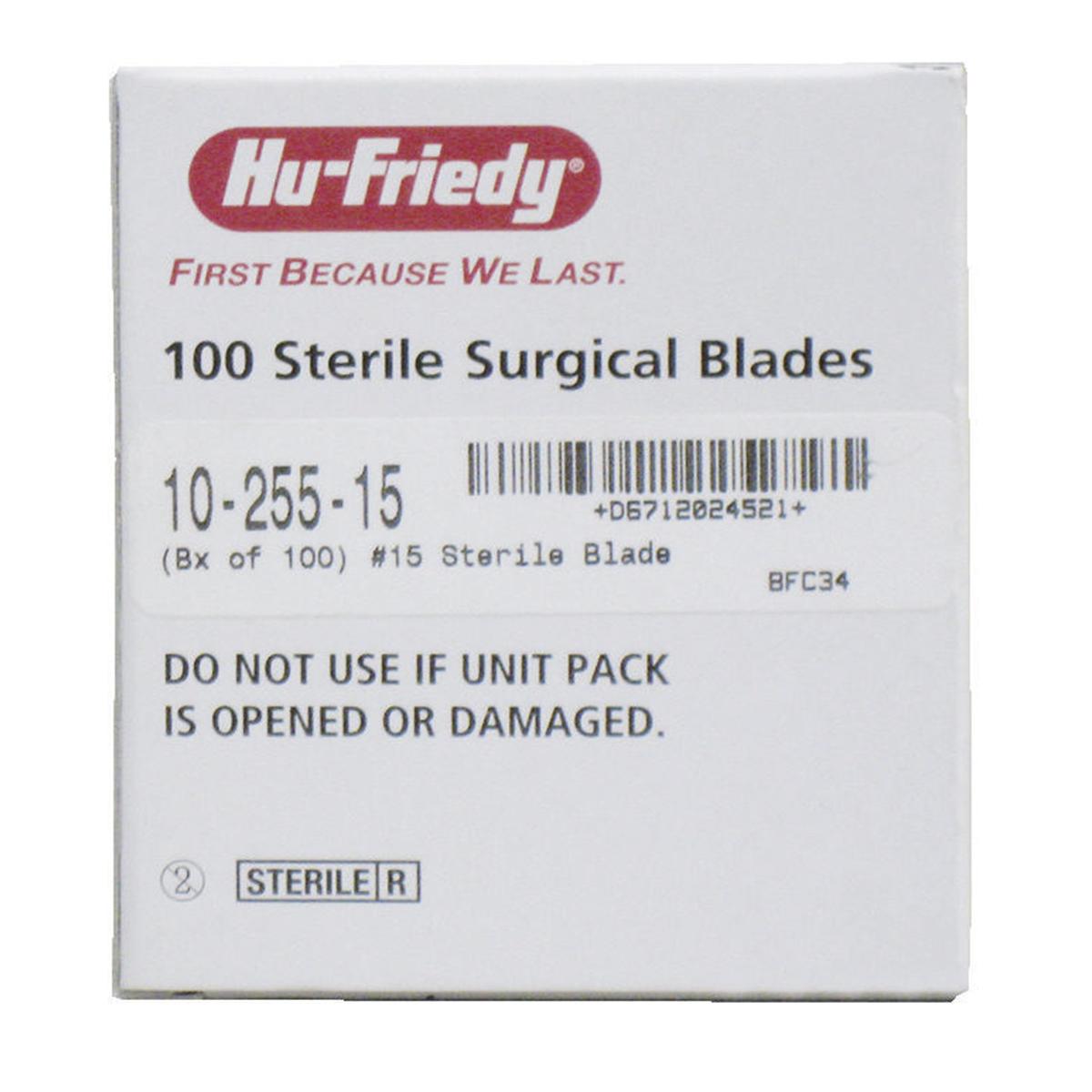 LAME CHIRURGICHE - N.10 x100 PZ.