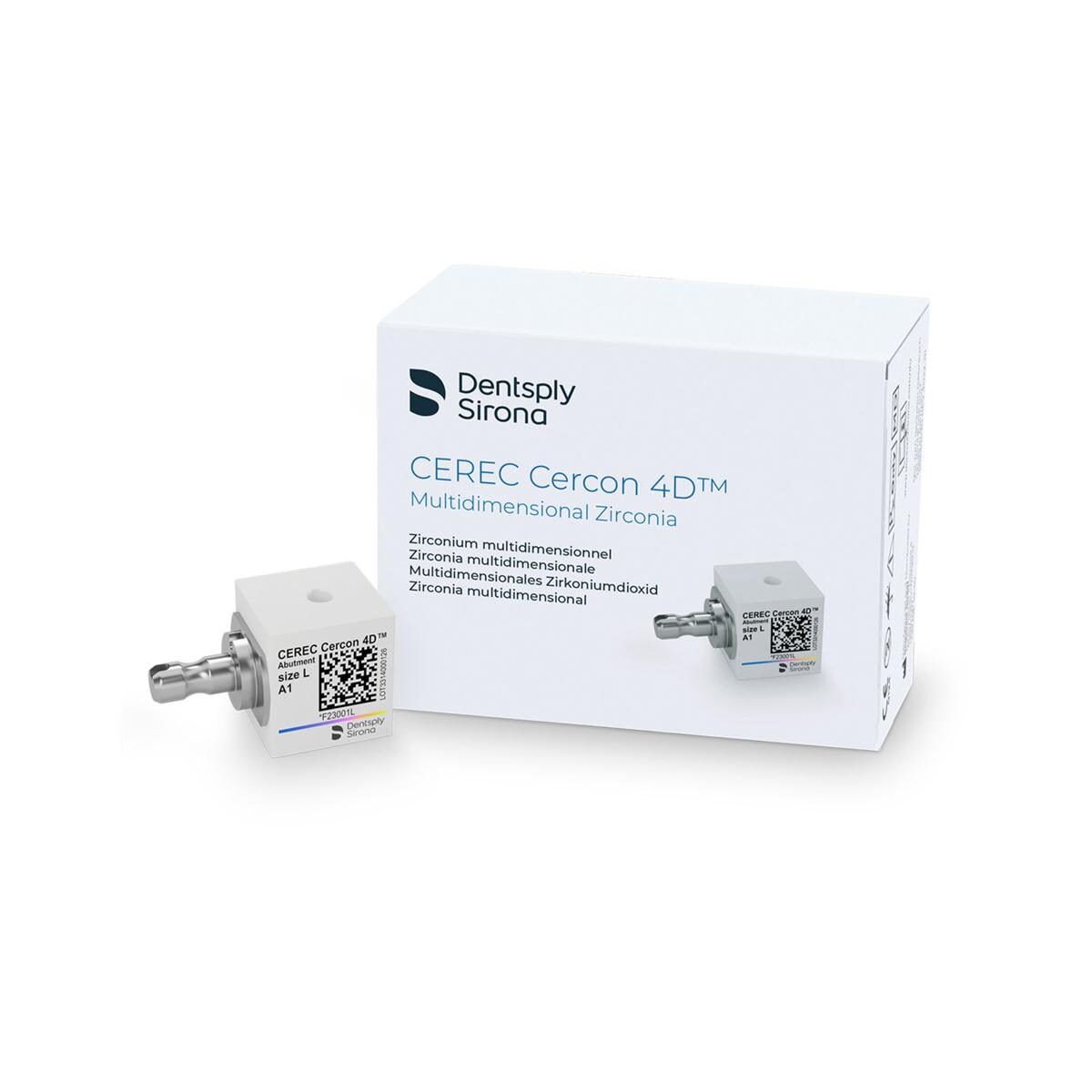 BLOCCHETTI CEREC CERCON 4D ABUTMENT - ABUTMENT S A2 3 PZ