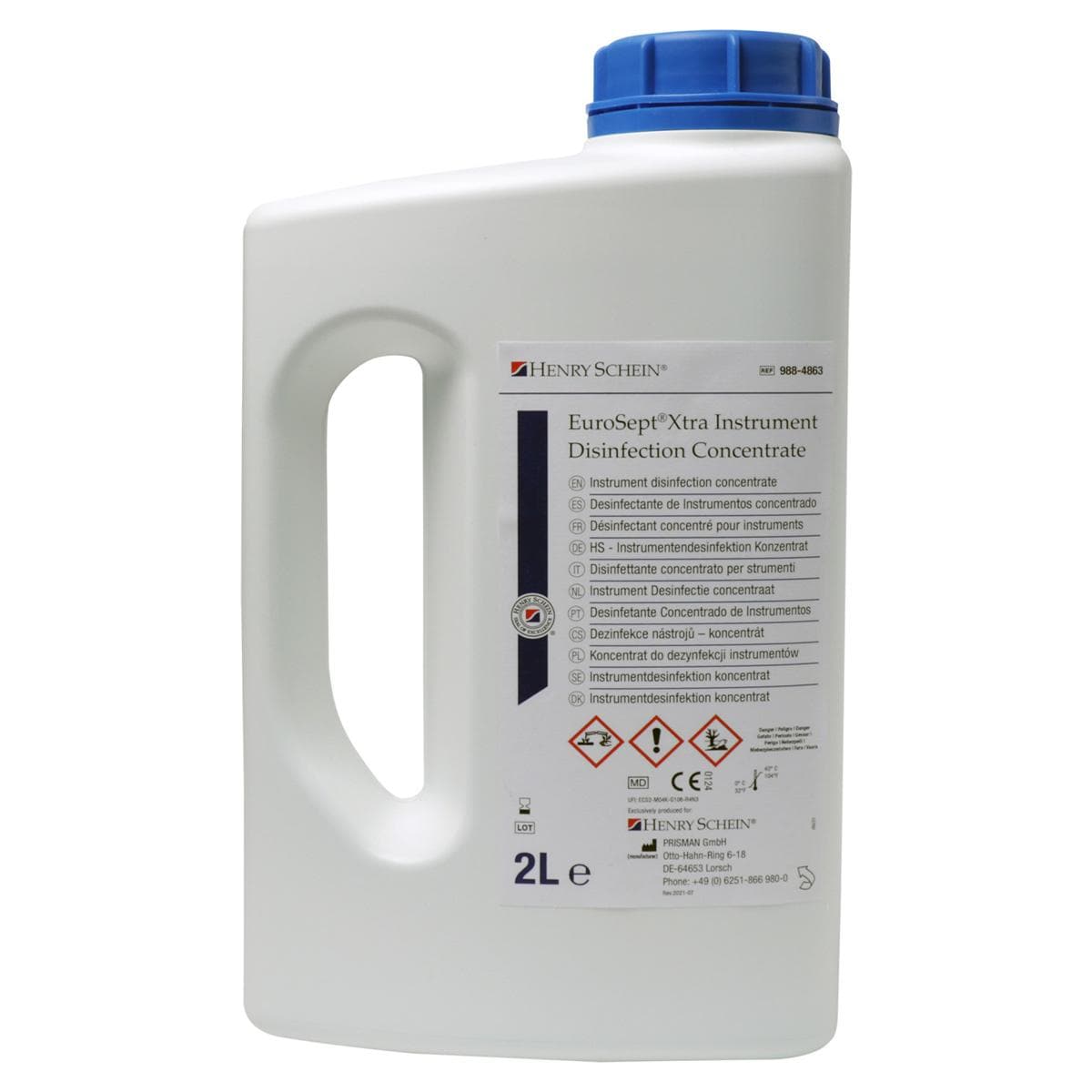 EUROSEPT XTRA INSTRUMENT DISINFECTION CONCENTRATE - Flacone da 2 litri