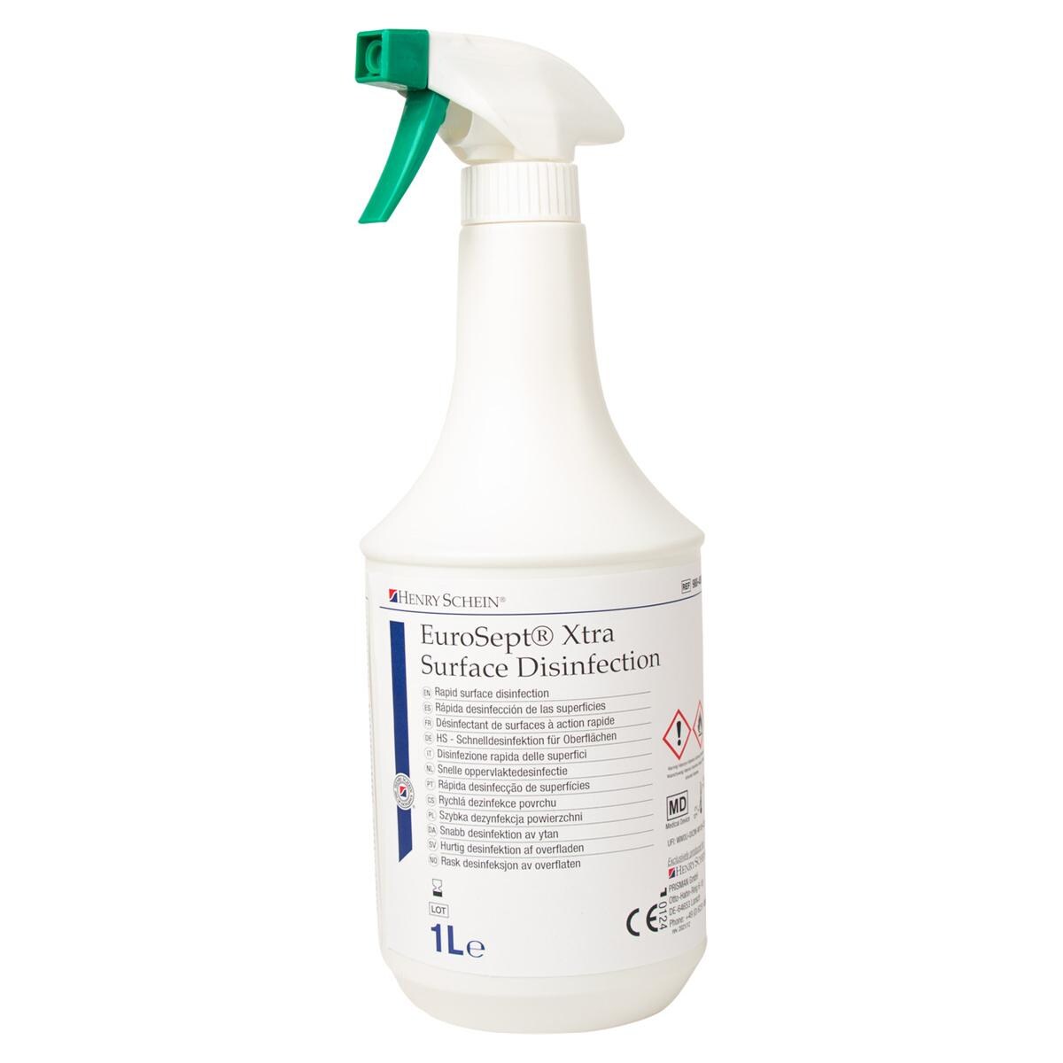 EUROSEPT XTRA SURFACE DISINFECTION A BASE ALCOLICA - Flacone da 1 litro con erogatore