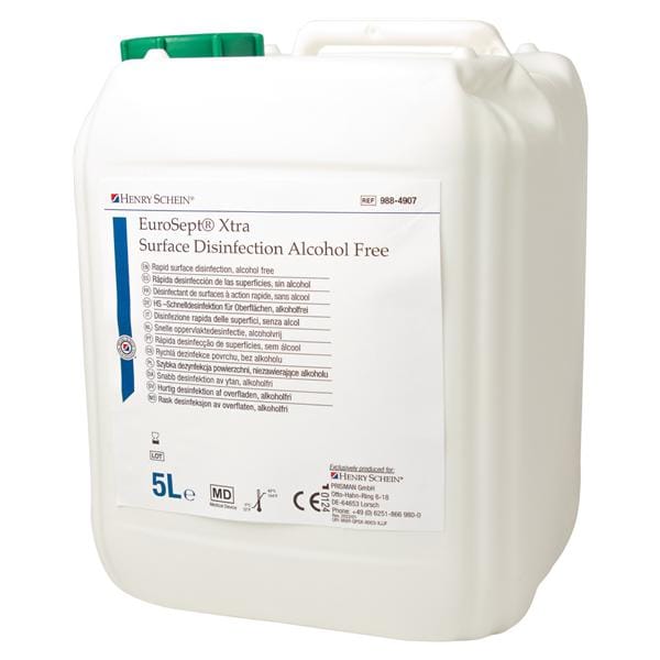 EUROSEPT XTRA SURFACE DISINFECTION LEMON PRIVO DI ALCOL - Tanica da 5 litri